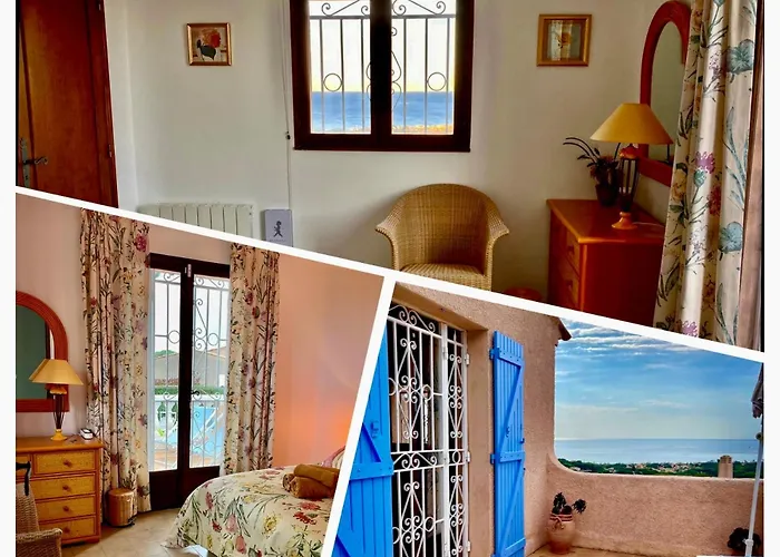 Riviera, Sea View, Pool, Jacuzzi, Sauna, Walk To The Sainte-Maxime