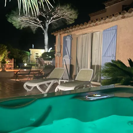 Riviera, Sea View, Pool, Jacuzzi, Sauna, Walk To The فيلة سانت ماكسيم